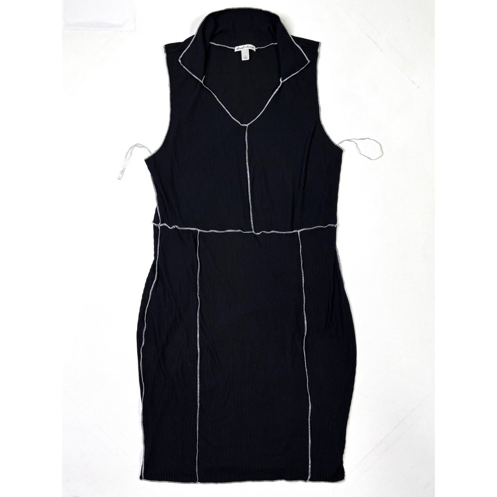 Derek Heart Dress Women's 1X Black Sleeveless